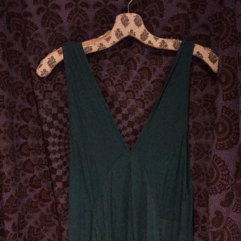 Low Cut Maxi Dress